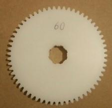 60T Colchester Student change gear, made to order from delrin.