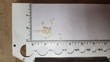 hex nut, nylon, 2-56