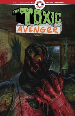 Toxic Avenger Comics #1 CVR A Fred Harper Cover Variant (MR) 7/9 Ahoy Comics