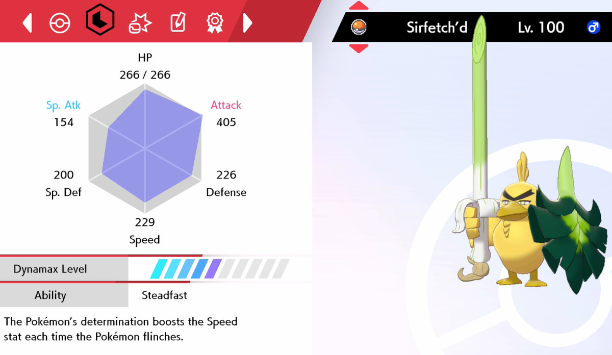 Shiny Sirfetch'd 