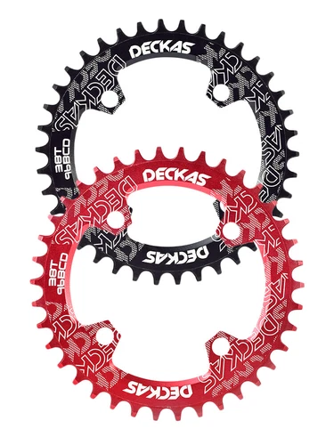 DECKAS MTB Bicycle 96BCD Chainring Mountain Bike Round Oval Chain Sprockets 38T - Picture 13 of 16