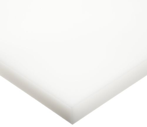 HDPE Polyethylene White Cutting Board 18" x 30" x 0.5" Solid Plastic Material^ - Afbeelding 1 van 1