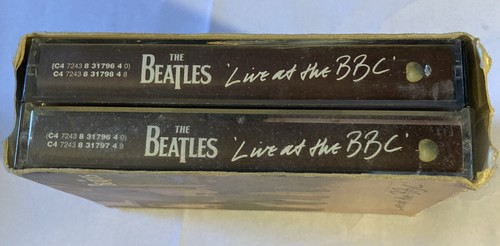 The Beatles Live at the BBC Double Cassette Set 1994 Capitol GOOD USED CONDITION - Picture 2 of 4