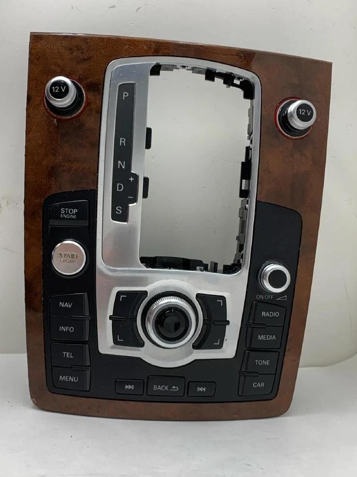 2012-2015 Audi Q7 Radio Control Panel  ID 4L0919614C Console Mounted OEM — 第 2/4 张图片