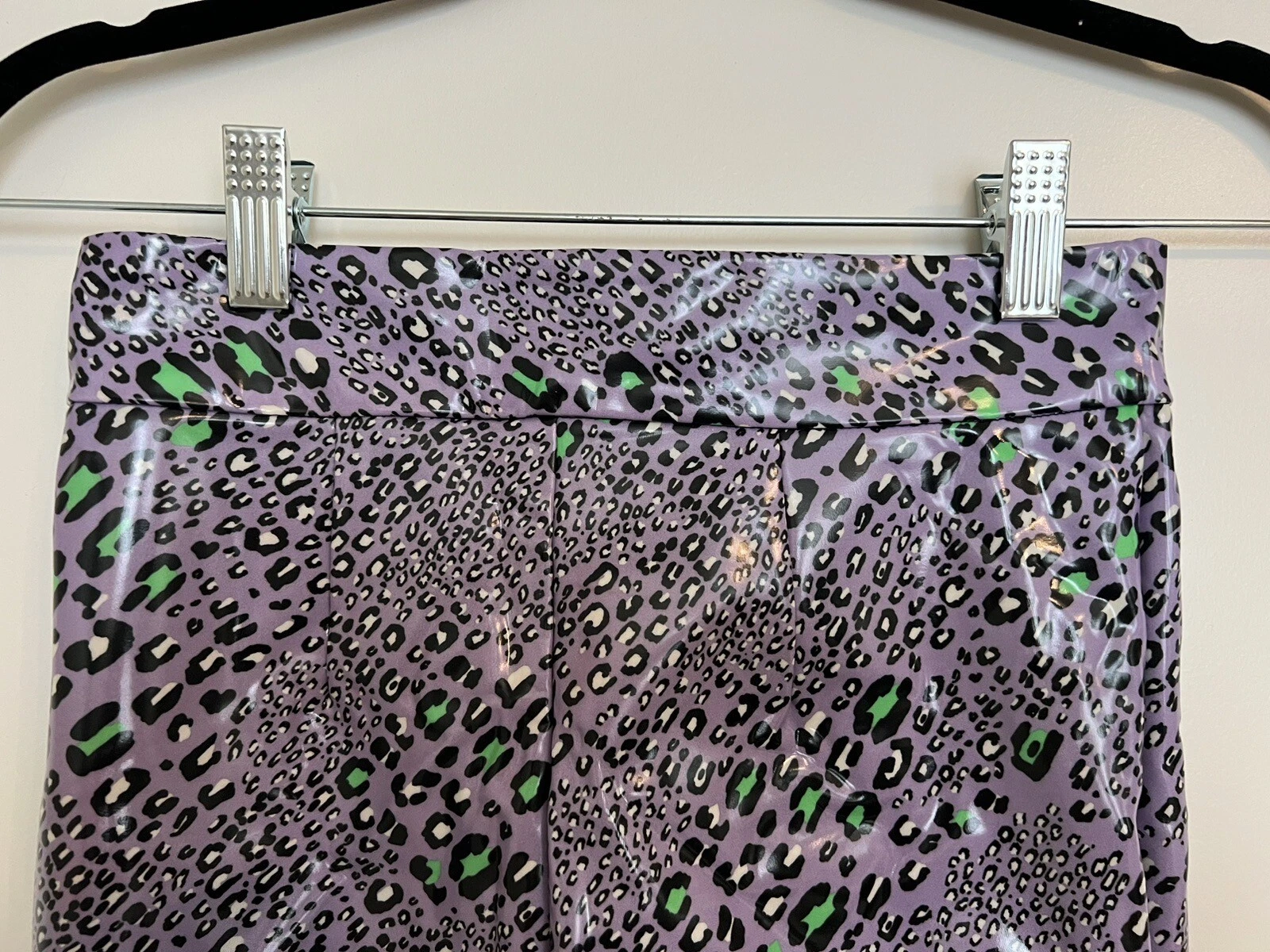 Versace pantaloni stampa animale