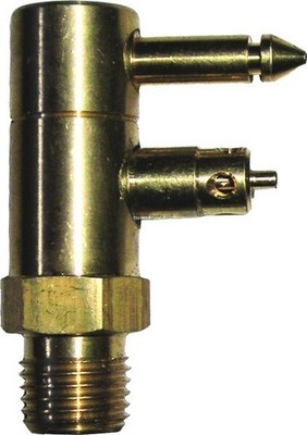Mercury Fuel Tank Connector 1/4'' NPT Brass Fitting 2-Prong Male