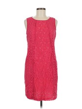 Nine West Women Pink Cocktail Dress 8