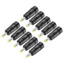 10 x DC Power Adapter Straight Female 5.5x2.1mm to Male 4x1.7mm 1.54" Wire