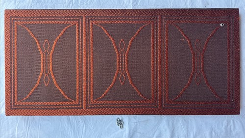 Leslie Hammond Organ OEM Organ Player Face Speaker Cloth Grill 1/4” Jack  T-582