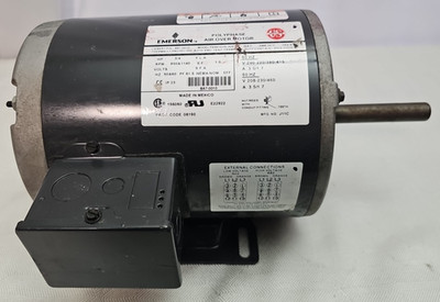 (1) LIEBERT KIT-B670010 Polyphase Air Over Motor 208-230/460V AC 3/4HP 3 Phase