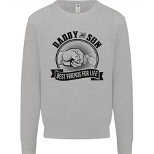Daddy  Son Best Friends Fathers Day Mens Sweatshirt Jumper