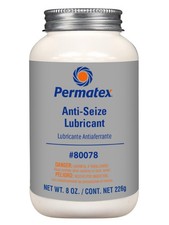 Permatex 80078 Anti-Seize Lubricant with Brush Top Bottle, 8 oz. by Permatex
