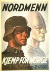 WW2 German ELITE Norway Norweigen NORGE Propaganda War Military Poster Print