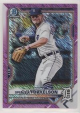2021 Bowman Chrome Prospects Fuchsia Shimmer Refractor Spencer Torkelson 0jx5