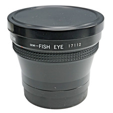Five Star semi FISH EYE Lens 52mm Made in Japan 17112 BLACK