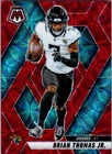 2025 Panini Mosaic Football Red Scope Brian Thomas Jr. #108
