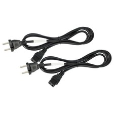 2 Cable alimentación IECC9 (h) para Roland DM-800 D-550 DJ-70 DJ-70MKII 2 m