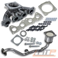 AuspuffkrÜMmer + Katalysator KAT FÜR Citroen C4 1 1.6 16V BJ AB 04