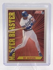 1991 Score - Master Blaster Bo Jackson #692 Kansas City Royals 