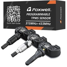 Foxwell Reifendrucksensor XRDE861 RDKS TPMS Silber für Jeep Cherokee 19-24