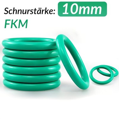 O Ring O-Ring Außen Ø 60- 740mm x Schnurstärke 10mm FKM 70 Dichtring 0 Ring