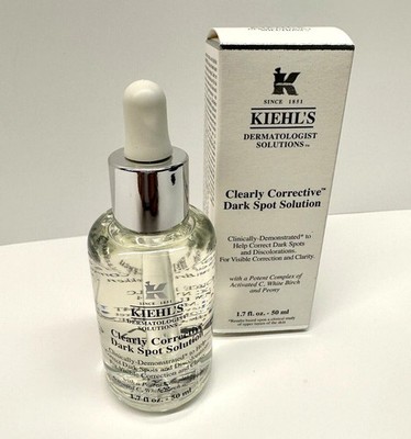Kiehl's Clearly Corrective Dark Spot Solution 1.0 oz / 50 ml *NEW IN BOX*