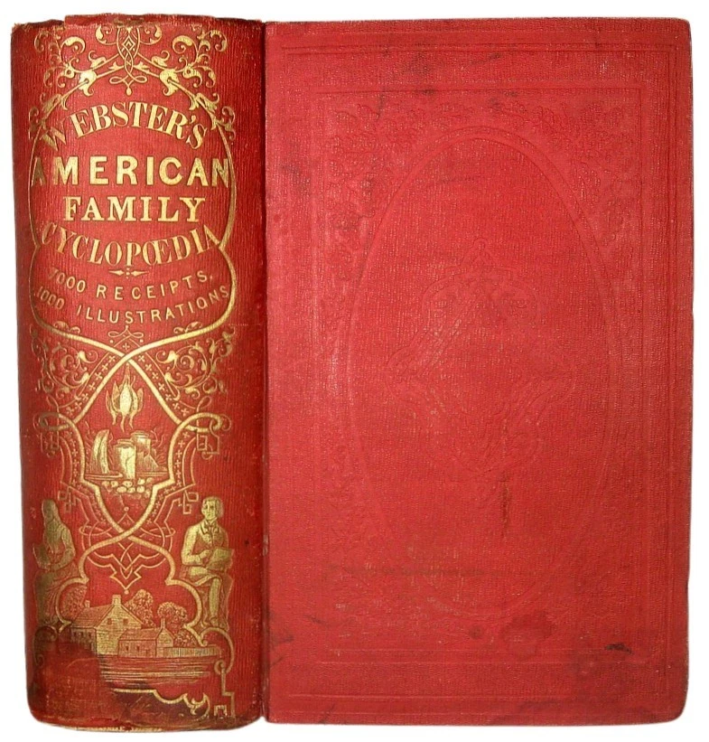 1857 ANTIQUE COOKBOOK VICTORIAN DECOR HOME FURNISHINGS LAMPS CARRIAGES WINE BREW - Image 2 of 4