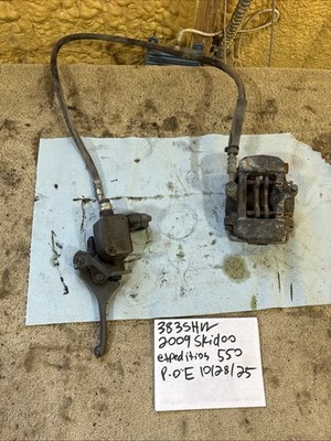 2009 skidoo expedition 550 brake master cylinder caliper 383