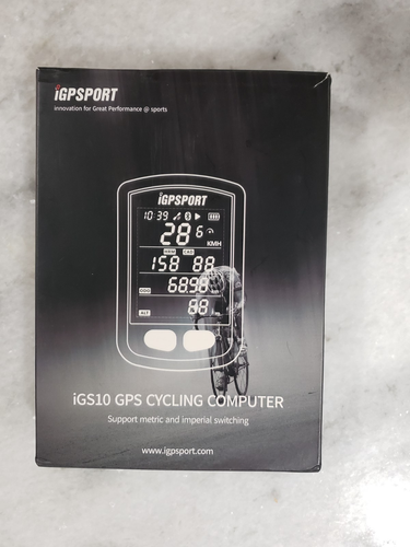iGPSPORT iGS10S GPS Cycling Computer Wireless Bluetooth 5.0 IPX6 *READ ...