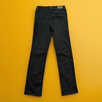 Levi s 724 High Rise Straight Jeans Damen Blau W27 L28  #BB3-18