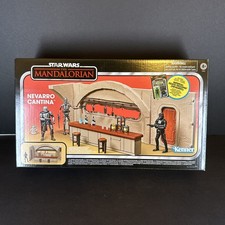 Hasbro Star Wars The Mandalorian Vintage Collection Nevarro Cantina Playset NIB
