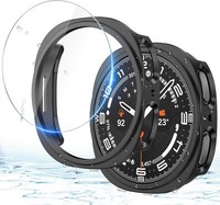 Samsung Galaxy Watch 8 SchutzhüLle + Displayschutzfolie, Kratzfest, Robust,