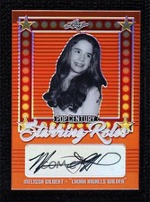 2021 Leaf Metal Pop Century Orange Rainbow 2/5 Melissa Gilbert #SR-MG1 Auto 0q0