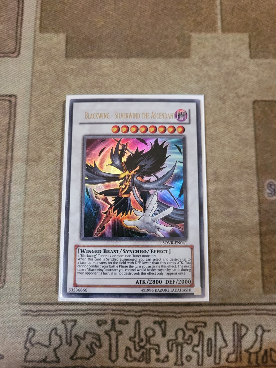 YUGIOH BLACKWING SILVERWIND THE ASCENDANT SOVR-EN041 ULTRA