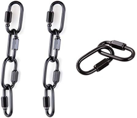 Stainless Steel Oval Locking Carabiner Links