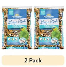 2 pack Large Bird Everyday Blend Bird Food for Parrots, Cockatoos; 3 lb. Bag