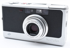 [FAST NEUWERTIG] FUJIFILM NATURA NS analoge Kompaktkamera silber aus JAPAN