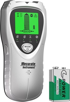 Bolzensucher Wandscanner Sensor - 5 in 1 Elektronischer Bolzen mit LCD Display & Audi