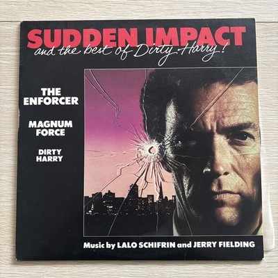 DIRTY HARRY Sudden Impact LALO SCHIFRIN  soundtrack OST LP  VINYL RECORD