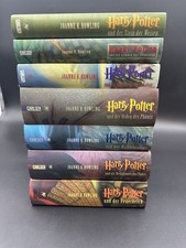 Harry Potter Band 1–7 Komplett Deutsch Gebunden – Akzeptabel – Sammlung