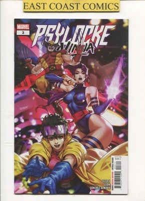 PSYLOCKE NINJA #3 COVER A DERRICK CHEW - MARVEL