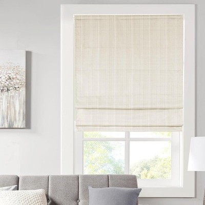 Madison Park Galen Cordless Roman Shade, 35''W x 64'' MSRP $80 FREE SHIP & RETURNS