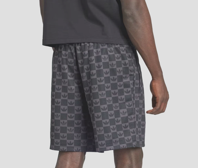 NEW MENS ADIDAS ORIGINALS MONOGRAM PRINT TREFOIL SHORTS ~SIZE 2XL