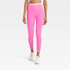 Women's High-Rise Scallop Leggings - JoyLab