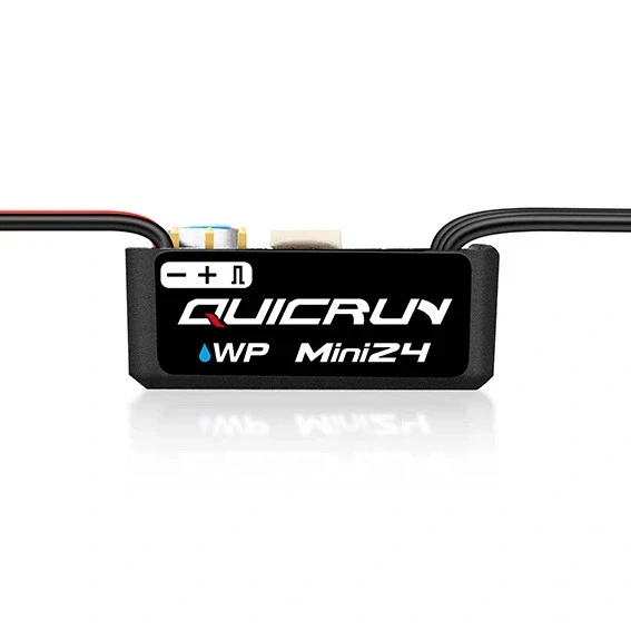 HW30109004 Esc Regolatore QuicRun WP MINI24 ESC 25A BL 2-3S Crawler 1/16-1/24 - Immagine 3 di 4