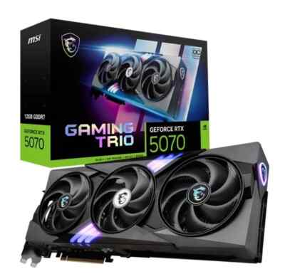 MSI GeForce RTX 5070 Gaming Trio OC D7 12GB Graphics Card | eBay
