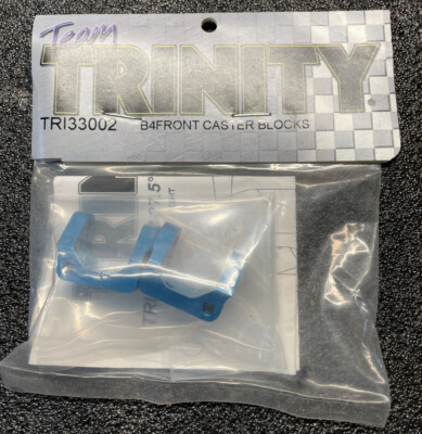 Trinity RC Team Associated front Caster Blocks B4 Team part #TRI33002