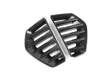 For Cadillac XT4 2019-22 Carbon Fiber Look Front Fog Light Lamp Cover Trim 2PCS