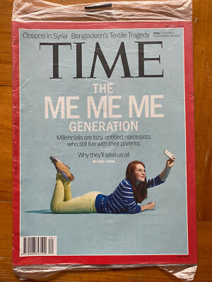 TIME Magazine 2013 The Me Me Me Generation Millennials Will Save Us NEW SEALED