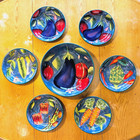 Provence Vegetable Large Salad/Pasta Bowl & 6 oversize bowls. — photo 4